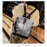 Vintage leather backpack - shoulder bag - large capacityBackpacks