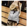 Vintage leather backpack - shoulder bag - large capacityBackpacks
