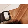 Vintage leather backpack - shoulder bag - large capacityBackpacks
