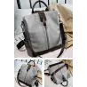 Vintage leather backpack - shoulder bag - large capacityBackpacks
