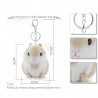 Mini hamster anheng - nøkkelring