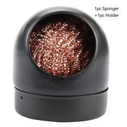 Welding / soldering iron tips cleaner - with sponge / holderSoldering