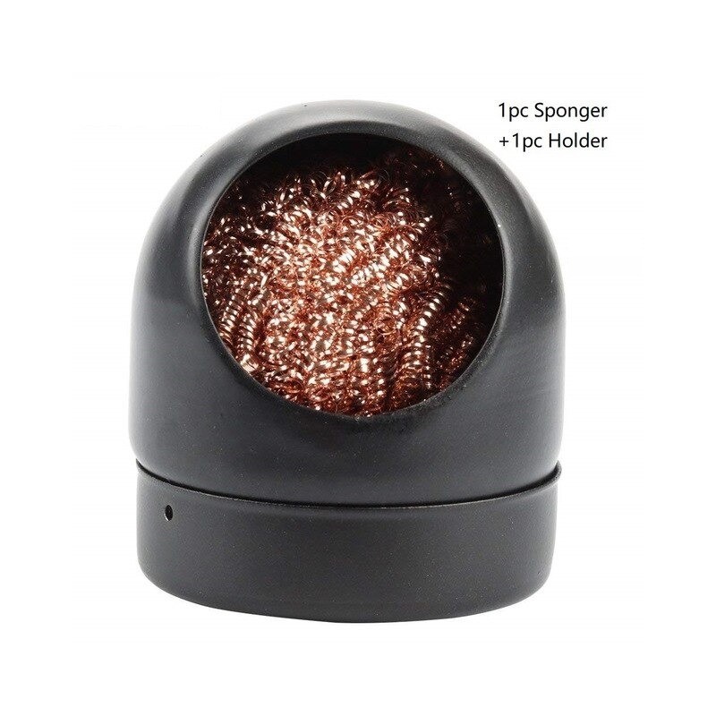Welding / soldering iron tips cleaner - with sponge / holderSoldering