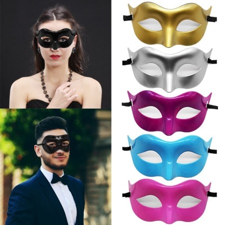 Venetiansk øyemaske - plast