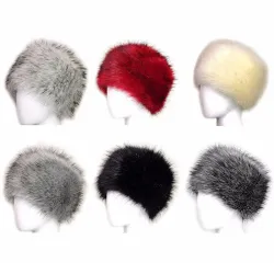 Warm winter fur hatHats & Caps