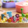 Farm / jungle animals - fruit / desserts forks - 10 piecesCutlery