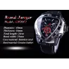 JARAGAR - luxury automatic watch - leather strap - triangle shapeWatches