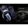 JARAGAR - luxury automatic watch - leather strap - triangle shapeWatches