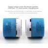 Mini Bluetooth-høyttaler - LED - TF-kort - sprukket design