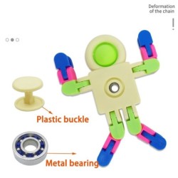Space robot - fidget spinner - push-bubble - anti-stress toyFidget Spinner