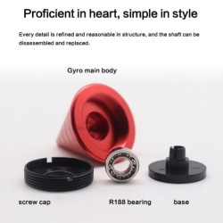 Metal cone - rotating fidget spinner - anti-stress toyFidget Spinner