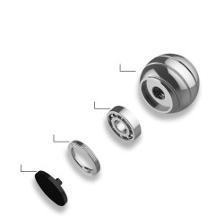 Metal ball - rotating fidget spinner - anti-stress toyFidget Spinner