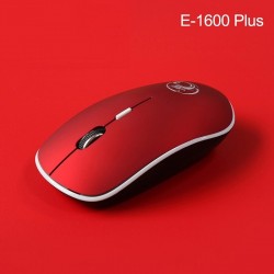 Wireless optical mouse - with USB receiver - ergonomic - silent - 2.4Ghz - 1600 DPIMouses