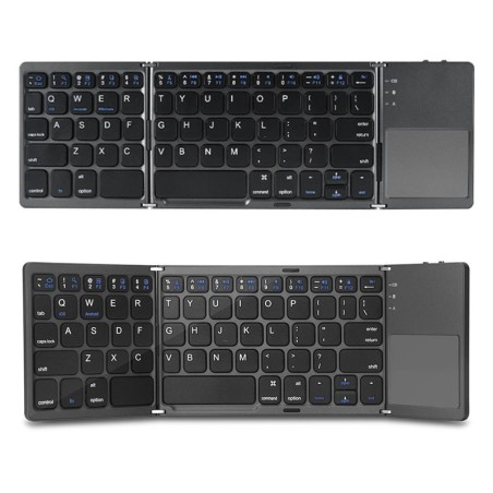 Foldable Bluetooth keyboard - with touchpad - ultra thinKeyboards
