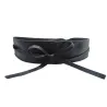 Wide self-tie belt - soft leatherBelts
