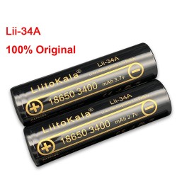 Original battery - 18650 - 3.7V 3400mAh - rechargeableBattery