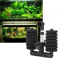 Aquarium skimmer - biochemical sponge filter - air pumpAquarium