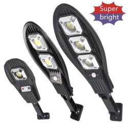 Solcellegatelys - LED vegglampe - COB - 3-modus - bevegelsessensor - vanntett