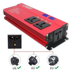 6000W - DC 12V/24V to AC 220V - LED display - car inverter - converter - charger - transformerInverters