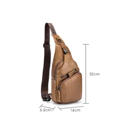 Multifunction backpack - leather crossbody bagBags