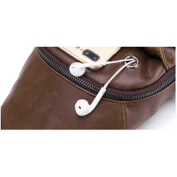 Multifunction backpack - leather crossbody bagBags