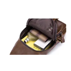 Multifunction backpack - leather crossbody bagBags