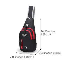 Multifunction crossbody bag - nylon backpackBackpacks