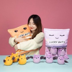 Stuffed pillow - with 5 small batsCushions