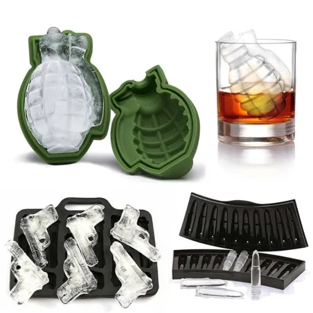 Ice maker - mold - bullets / pistols / grenadesBar supply