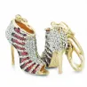 Crystal high heel shoe - keychainKeyrings