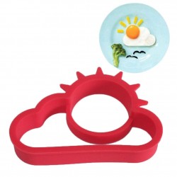 Silicone egg mold - sun / cloudEgg shapers