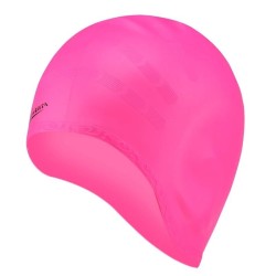Silicone swimming cap - ears / long hair protection - waterproof - unisexSwimming