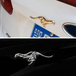 Metallleopard - emblem - bilklistremerke