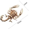 Metallskorpion - emblem - bilklistremerke