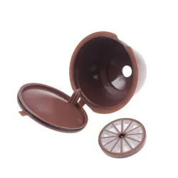 Plastkaffekapsler - etterfyllbare - for Dolce Gusto - 3 stk