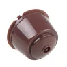 Plastkaffekapsler - etterfyllbare - for Dolce Gusto - 3 stk
