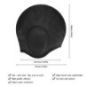 Silicone swimming cap - ears / long hair protection - waterproofSwimming