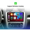 Car radio - 2 Din - 9 inch - Android 10 - 2GB - 32GB - Bluetooth - GPS - carplay - for Volkswagen Golf 5 6 PassatDin 2