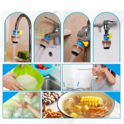 Faucet water filter - 5-layer activated carbon - splash-proofWater filters
