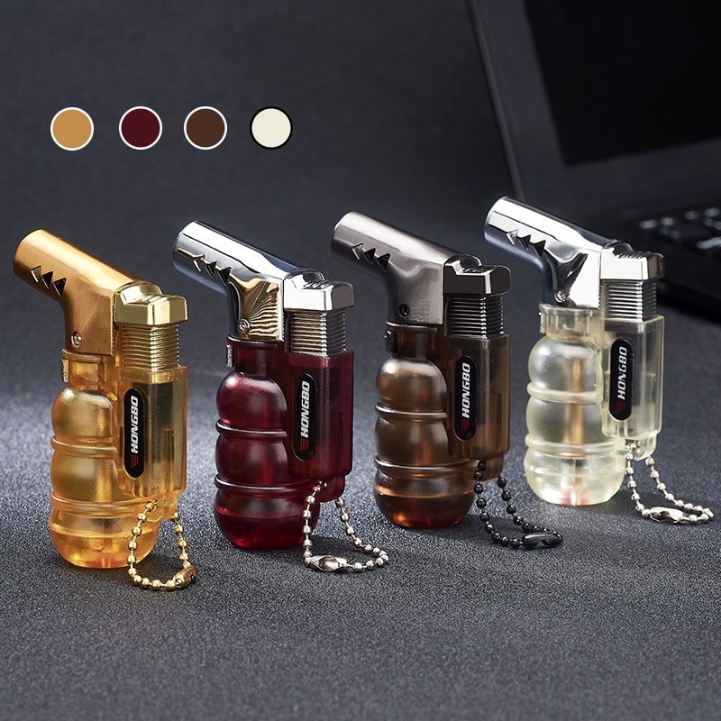 Transparent butane lighter - fireproof - windproofLighters