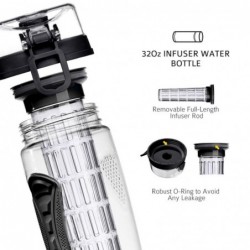 Water bottle / fruit infuser - BPA Free - 800ml / 1000mlWater bottles