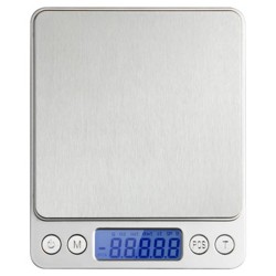 Precision kitchen weight scale - digital - stainless steel - 0.01g x 500gWeighing scales
