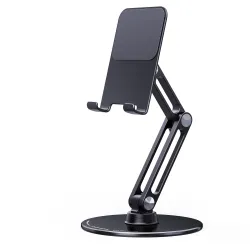 Phone / tablet holder - metal stand - rotatable - adjustableHolders