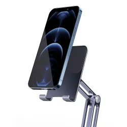 Phone / tablet holder - metal stand - rotatable - adjustableHolders
