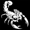 3D scorpion - car stickerStickers
