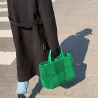 Trendy plush handbag - large capacityHandbags