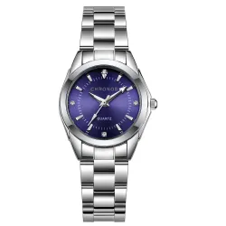 CHRONOS - luxury silver Quartz watch - stainless steelWatches