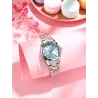 CHRONOS - luxury silver Quartz watch - stainless steelWatches