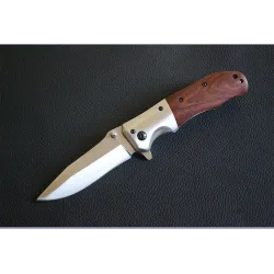 Folding pocket knife - steel blade - rosewood handleKnives & Multitools