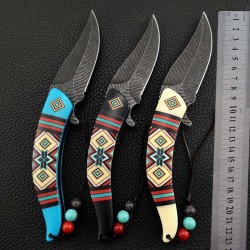 Folding pocket knife - decorative colorful handleKnives & Multitools